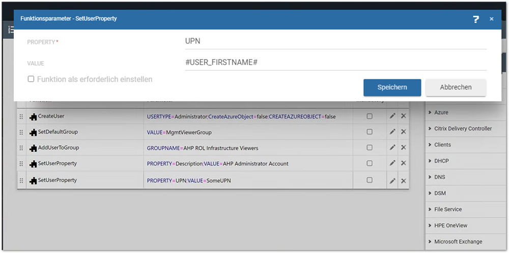 Admin_create_Workflow Funktionsparameter