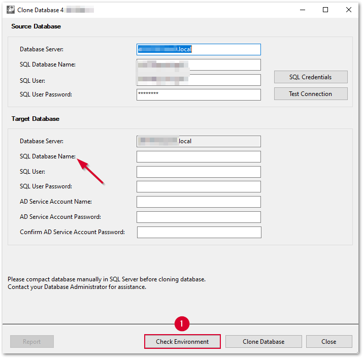 Cloning Database