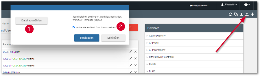 Dialogbox_JSON hochladen