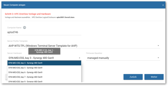 HPE Computer anlegen_Schritt 3