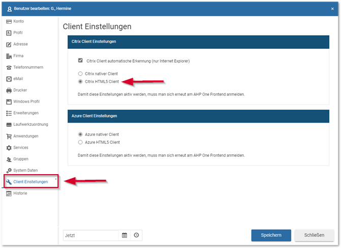 HTML5-Client_Einstellungen