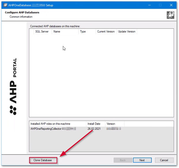 keine DB_Cloning Button