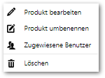 Kontextmenü_Produkt bearbeiten