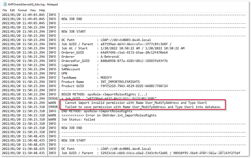 Log File