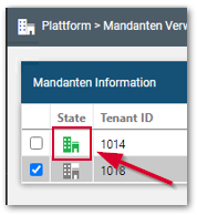 Mandant Status