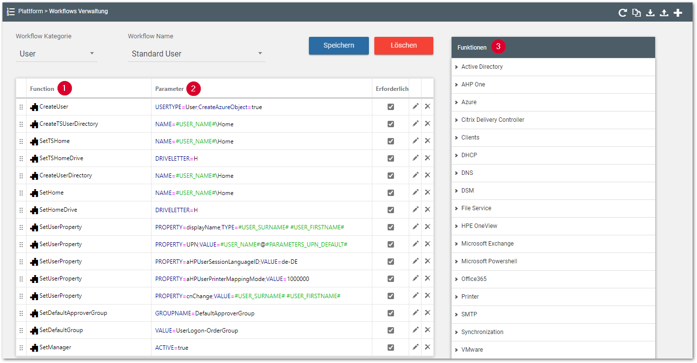 Workflow anpassen