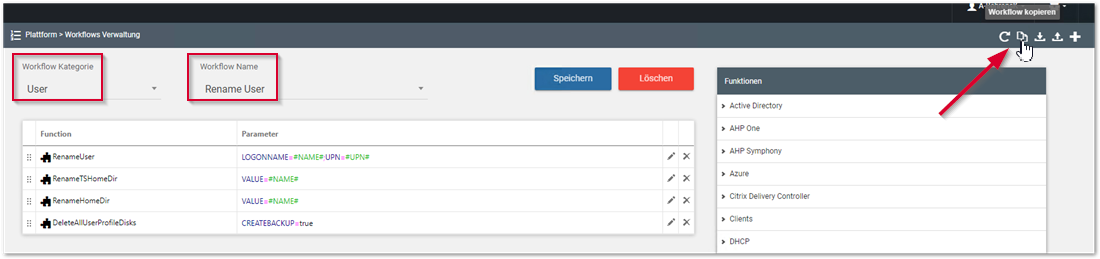 Workflow kopieren